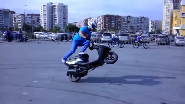 Скутер стант Тюмень смотреть онлайн