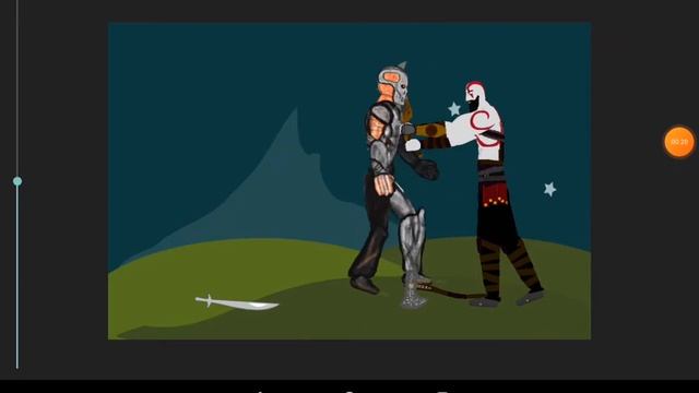 Кратос против umber Джейсона - рисуй мультфильмы 2 смотреть онлайн