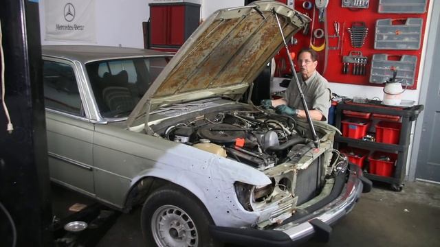 W116 300SD Green Ghost Complete Interior For Sale in Rolling Chassis смотреть онлайн