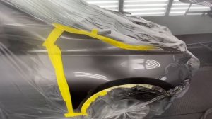 Переход по середине детали. Окраска переходом, «локалка»