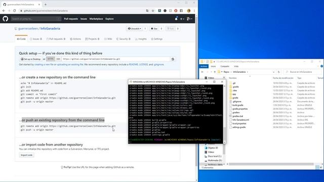 ✅ COMO SUBIR un PROYECTO EXISTENTE a un REPOSITORIO en GITHUB POR COMANDO (GIT BASH) смотреть онлайн