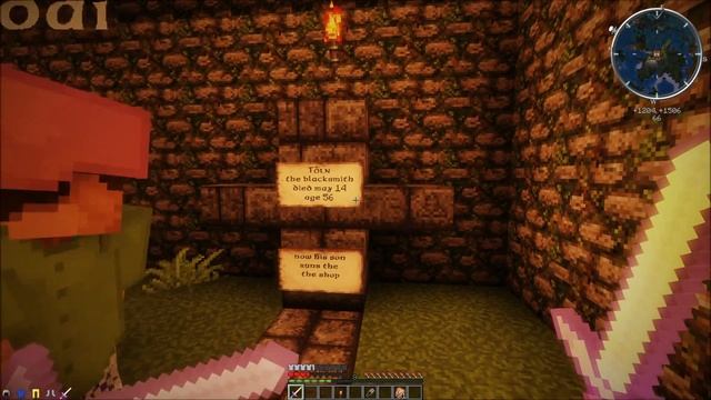 [VIDEO #1910] Minecraft Diamond Sword [Серия 13] "Кладбище с потайнухой" смотреть онлайн