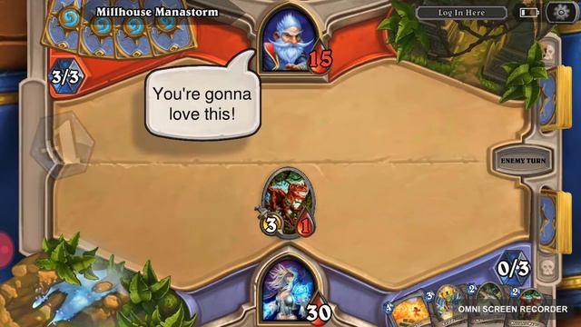 HearthStone: beating Millhouse Manastorm смотреть онлайн