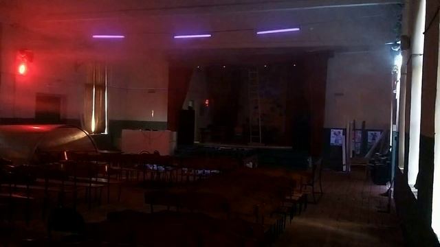 ДОЛ Дружба с. Филинское Вачского р-на. Запуск оборудования в клубе. 2019 год.