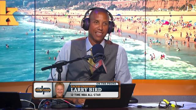 Larry Bird asks, "Who's playing for 2nd?" смотреть онлайн