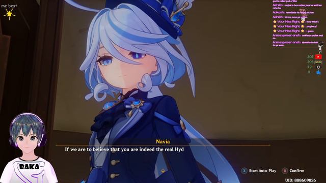 furina crazy great actress archon | indian genshin Vtuber streamer | बाका смотреть онлайн