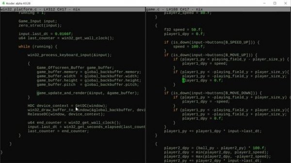 Pong in C - Source Code Walkthough
