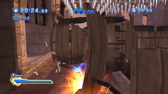 Sonic Generations - Part 16 (Rooftop Run: Classic & Modern Challenge Gates) смотреть онлайн