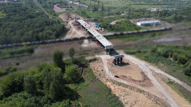 Выезд с промышленного узла "Осенцы". г. Пермь. Июль 2023 смотреть онлайн