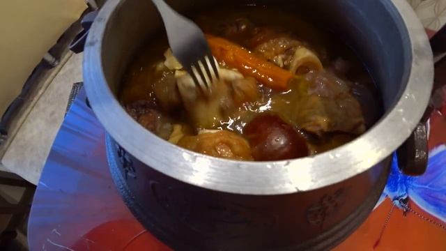 Холодец в афганском казане на 12 литров . смотреть онлайн