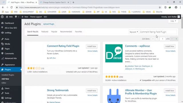 Add Rating Plugin in Comment Posts WordPress смотреть онлайн