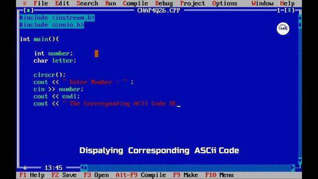 How to convert number to ascii in C++ | ascii code | number to ascii | Lean C++ programming смотреть онлайн