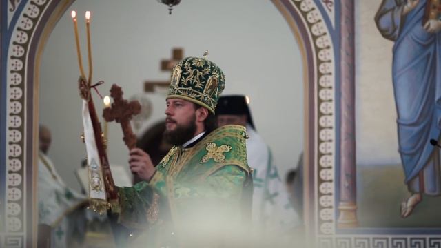 СЛОВАЧЧИНА. Божественна Літургія у кафедральному соборі міста з нагоди престольного свята на честь смотреть онлайн