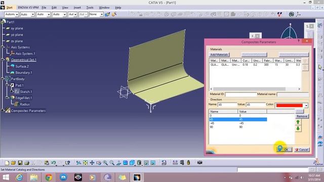 Composite design in CATIA V5 смотреть онлайн