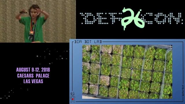 DEF CON 26 BIO HACKING VILLAGE - BiaSciLab - WaterBot The Hackable Plant Control System смотреть онлайн