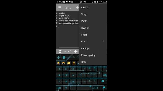 3 Ways On Adding CSS In A Webpage using mobile/smart phone | HTML | anWriter free HTML editor смотреть онлайн
