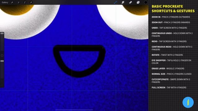How to Create Grain Texture Shading. Procreate Tutorial смотреть онлайн
