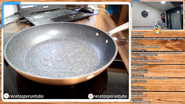 SALMÓN A LA PLANCHA CON SALSA DE LIMÓN, MIEL Y SOJA EN DIRECTO 🔴 смотреть онлайн