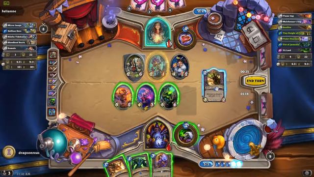 Karazhan Warlock Challenge Hearthstone Match смотреть онлайн