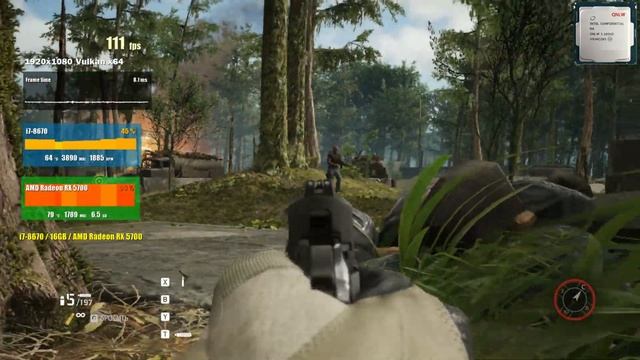 Core i7-8700QS (QNLW) + RX 5700 - Ghost Recon: Breakpoint смотреть онлайн