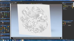 Artcam 2018. Поднятие 3D рельефа из растрового изображения.