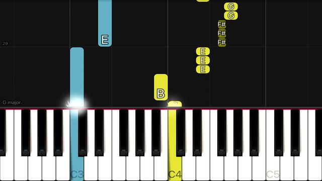 Halsey - Without Me | EASY Piano Tutorial смотреть онлайн
