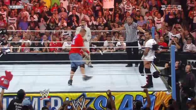 [1/2] CM Punk Vs. John Cena [SummerSlam 2011]