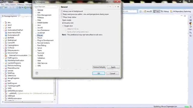 Creating Maven Project In Eclipse смотреть онлайн