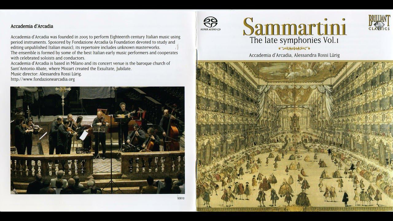 G.B.Sammartini - The Late Symphonies 2CD смотреть онлайн