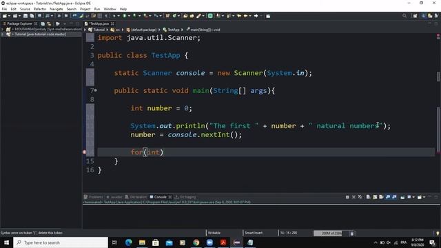 Java Program That Displays The First n Natural Numbers - [JAVA EXERCISE WITH SOLUTION] смотреть онлайн