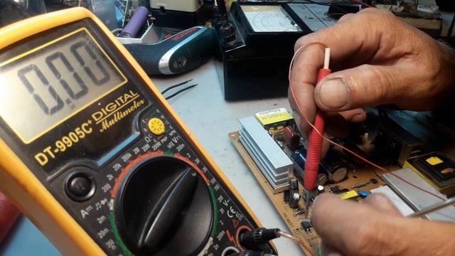 Ремонт блока питания от телевизора LG смотреть онлайн