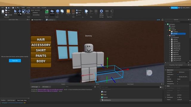 [ONE PIECE GAME II #4] ROBLOX Studio | CHARACTER EDITOR [PART. 1] смотреть онлайн