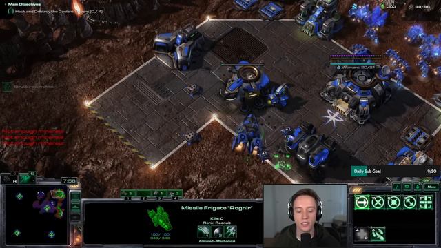 StarCraft 2: NIGHTMARE Difficulty Moebius Mod - Wings of Liberty Custom Campaign! (Ep. 18) смотреть онлайн