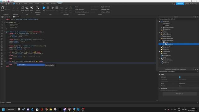 How To Create a BEGINNER Data Saving System using DataStore 2 // Roblox Scripting Tutorials // Ep.2 смотреть онлайн