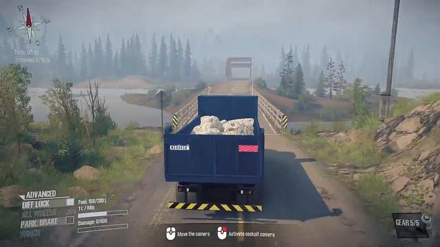 Spintires Mudrunners | Driving Truck  Mercedes Benz | Naro Gaming