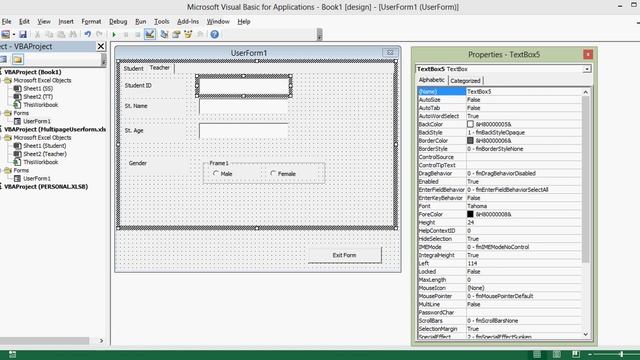 MultiPage Userform - Advanced Excel Userform Example смотреть онлайн
