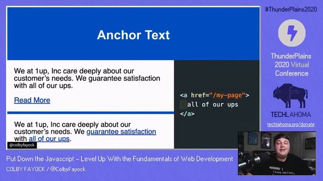 Put Down the JavaScript: Level Up With the Fundamentals of Web Development смотреть онлайн