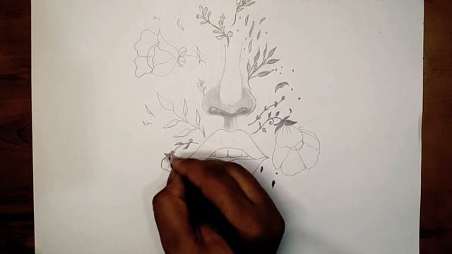 Creative Pencil Sketch Tutorial || Step By Step || Art&Drawing Studio смотреть онлайн