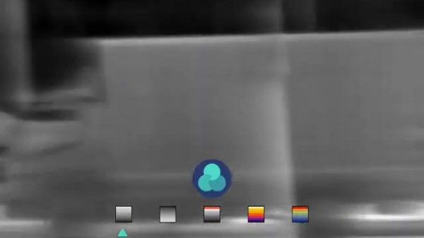 Тест картинки тепловизора GUIDE TD210