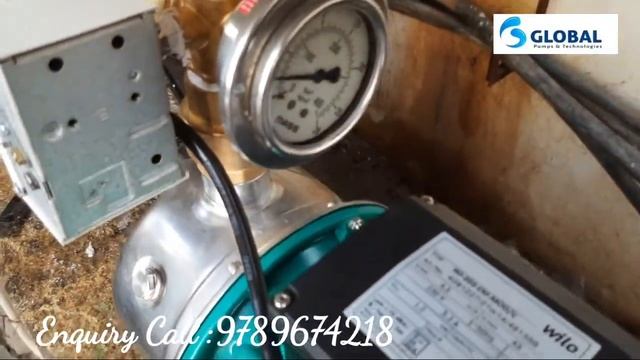 WILO MATHER AND PLATT PUMPS | STAINLESS STEEL PRESSURE BOOSTER PUMPS | GLOBAL PUMPS & TECHNOLOGIES смотреть онлайн