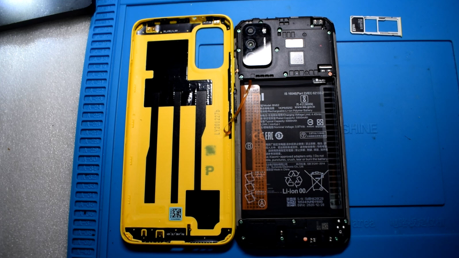 Ремонт смартфона Poco M3 смотреть онлайн