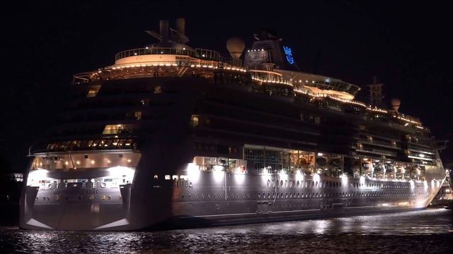 BRILLIANCE OF THE SEAS | Float out at Blohm & Voss Hamburg | 30.04.2018 | UltraHD смотреть онлайн