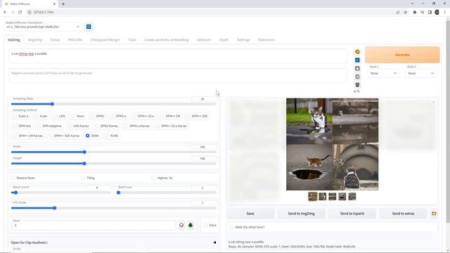 Mise à jour Stable Diffusion 2.1 [Automatic 1111 web UI ] смотреть онлайн