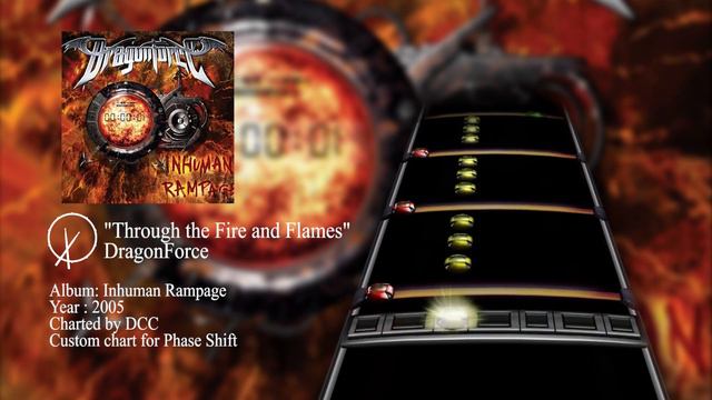 DragonForce - Through The Fire And Flames [Drum Chart]