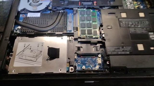 Ноутбук HP Probook 6470b, замена динамиков. смотреть онлайн