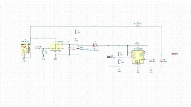 Li-ion Battery Charging Circuit Design - KiCad 5 [QCB 2] смотреть онлайн