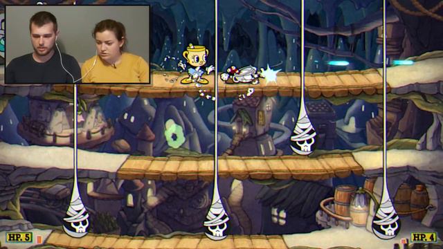 Cuphead: The Delicious Last Course в кооперативе #1 смотреть онлайн