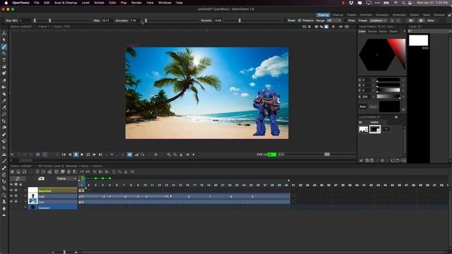 OpenToonz Animation Powerhouse Software (Free & Open Source!) смотреть онлайн