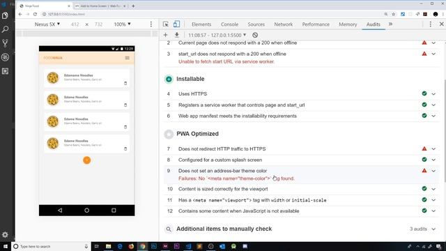 PWA Tutorial for Beginners #11 - Lighthouse Audit смотреть онлайн