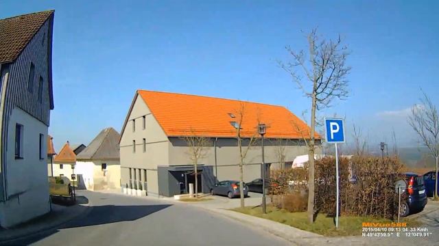 D: Markt Parkstein. Landkreis Neustadt an der Waldnaab. Ortsdurchfahrt. April 2015 смотреть онлайн